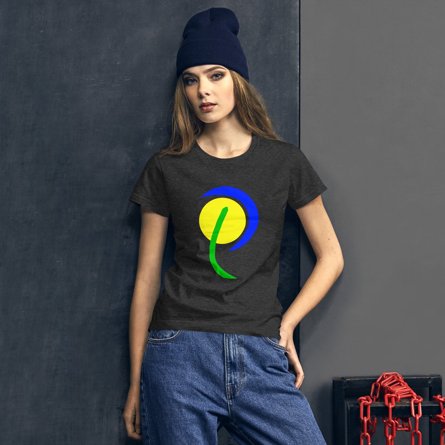 Women's short sleeve t-shirt (Abstract Chic collection)