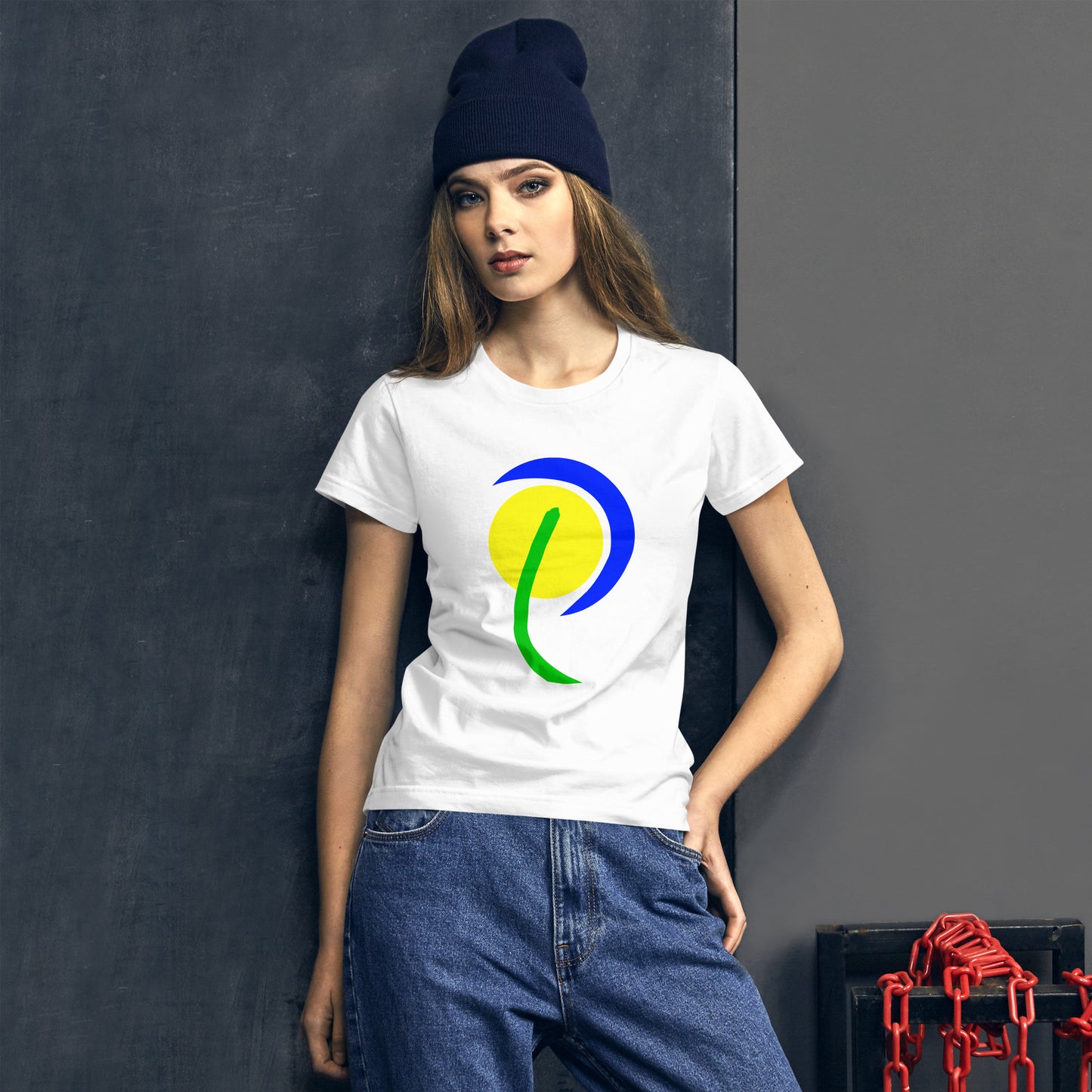 Women's short sleeve t-shirt (Abstract Chic collection)