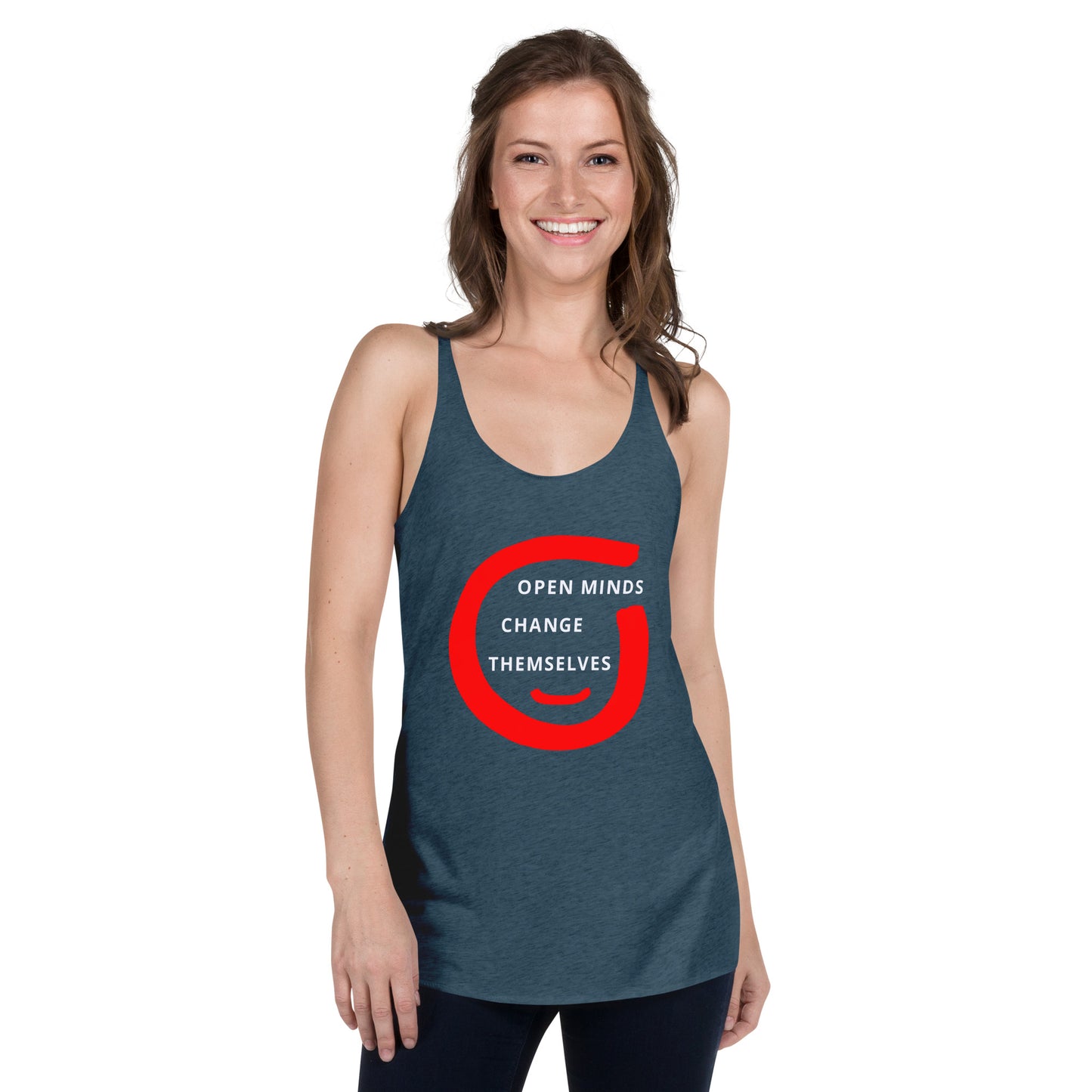 Women's Racerback Tank (Reflections / Questions collection)