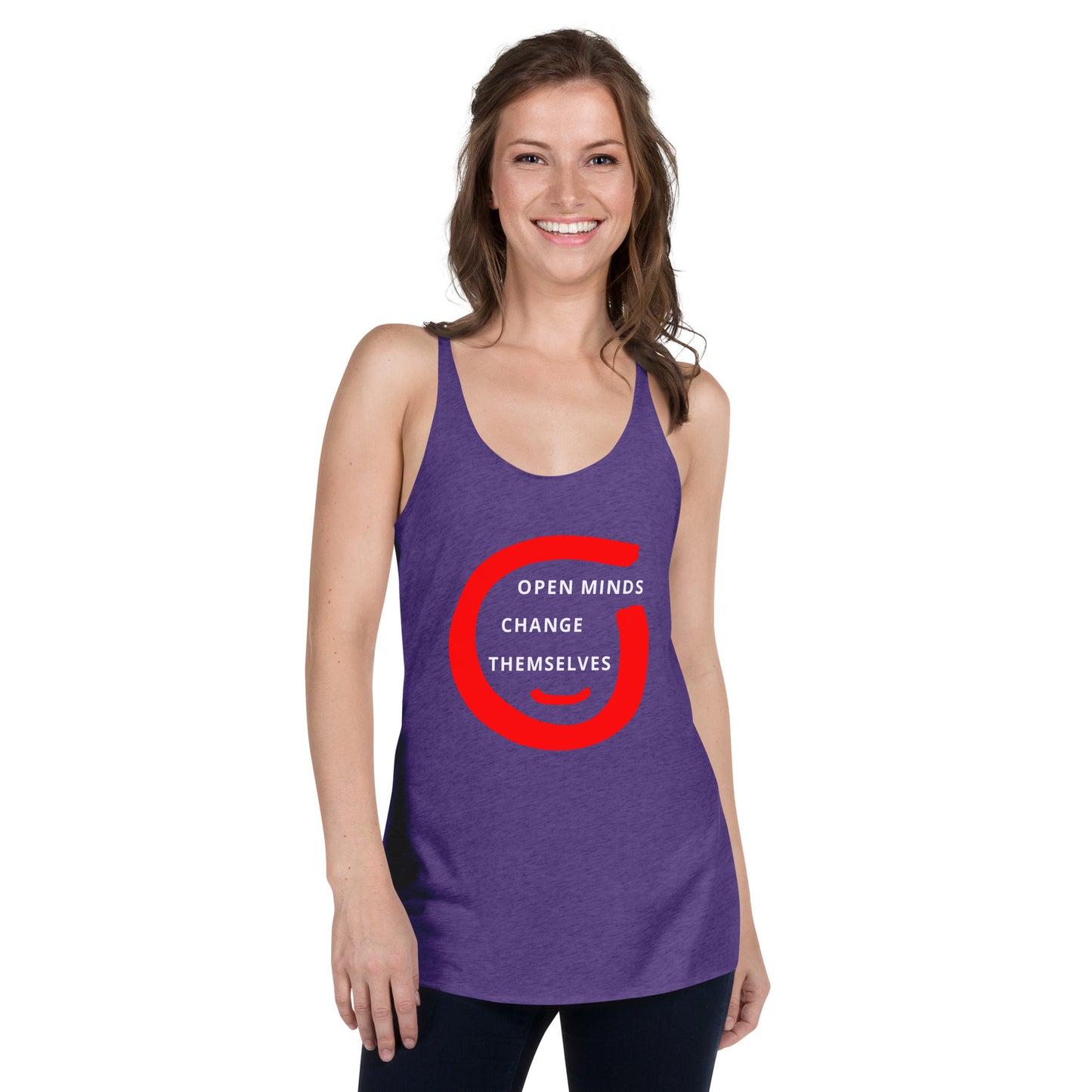 Women's Racerback Tank (Reflections / Questions collection)